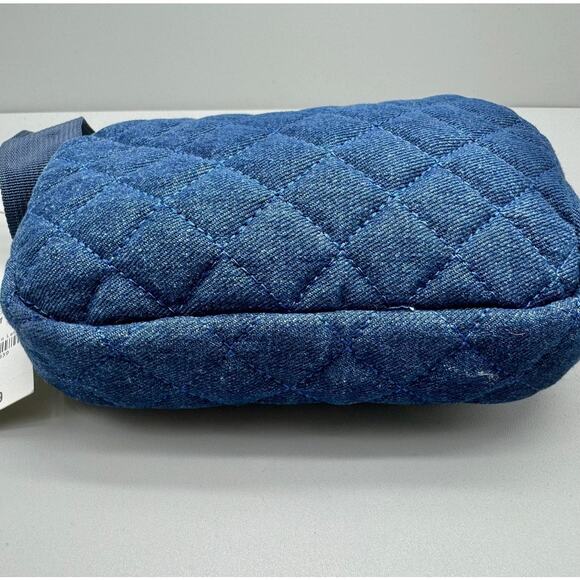 Jenni Belt Bag Womens S/M Denim Blue Quilted Modern Essential Feminine Trendy - Picture 4 of 10